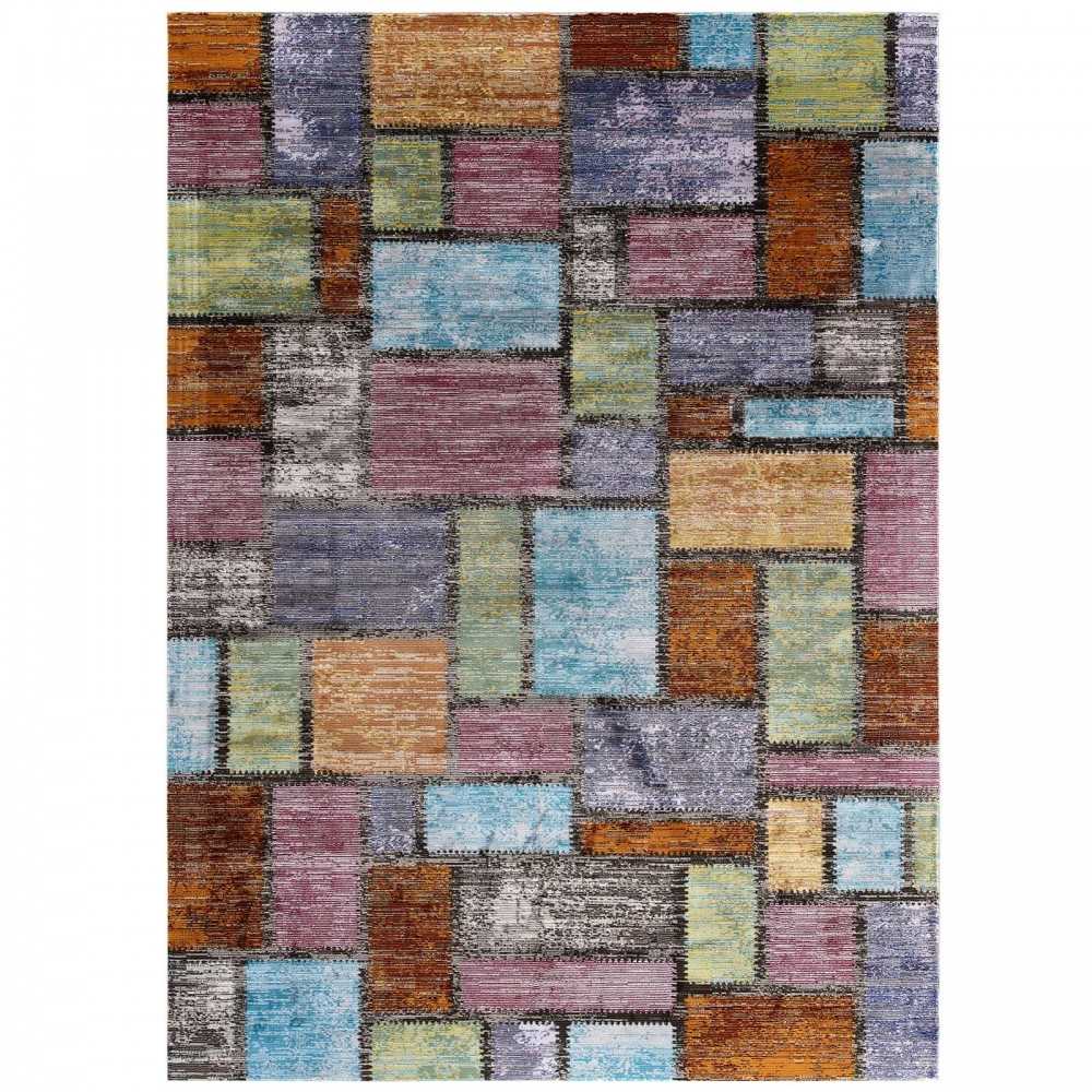 Success Nyssa Abstract Geometric Mosaic 4x6 Area Rug Success Nyssa Abstract Geometric Mosaic 4x6 Area Rug