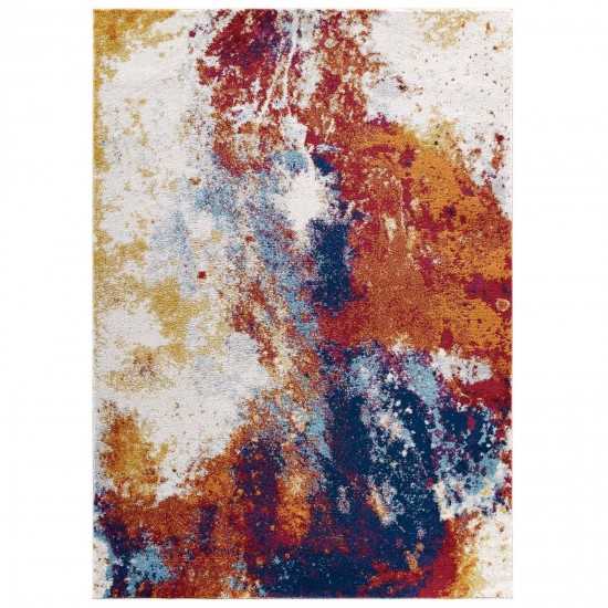 Entourage Adeline Contemporary Modern Abstract 5x8 Area Rug