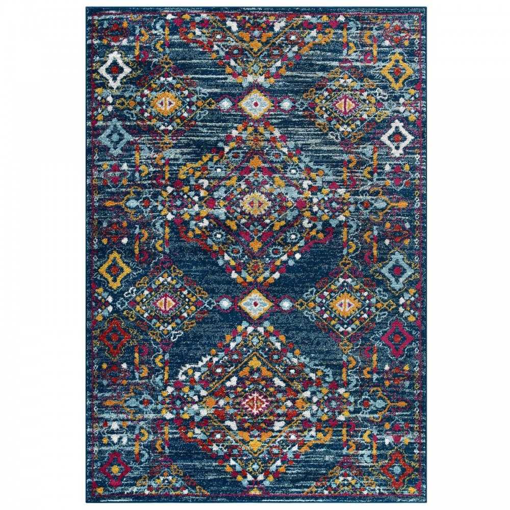 Entourage Khalida Distressed Floral Lattice 8x10 Area Rug Entourage Khalida Distressed Floral Lattice 8x10 Area Rug