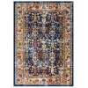 Entourage Jessa Distressed Vintage Floral Lattice 8x10 Area Rug