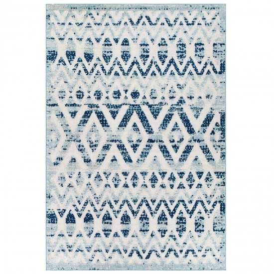 Reflect Tamako Diamond and Chevron Moroccan Trellis 5x8 Indoor / Outdoor Area Rug