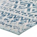 Reflect Tamako Diamond and Chevron Moroccan Trellis 5x8 Indoor / Outdoor Area Rug