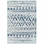 Reflect Tamako Diamond and Chevron Moroccan Trellis 8x10 Indoor / Outdoor Area Rug