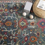 Tribute Every Distressed Vintage Floral 5x8 Area Rug