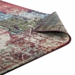 Tribute Elowen Contemporary Modern Vintage Mosaic 5x8 Area Rug