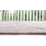 Rug Unique Loom Outdoor Botanical Beige Runner 2' 0 x 6' 0