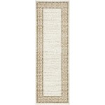 Rug Unique Loom Outdoor Botanical Ivory Runner 2' 0 x 6' 0