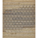 Rug Unique Loom Outdoor Botanical Beige Rectangular 10' 0 x 12' 0