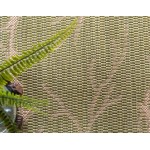 Rug Unique Loom Outdoor Botanical Light Green Rectangular 9' 0 x 12' 0