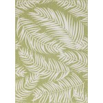 Rug Unique Loom Outdoor Botanical Green Rectangular 8' 0 x 11' 4
