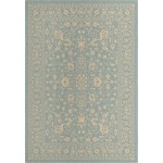 Rug Unique Loom Outdoor Botanical Light Blue Rectangular 8' 0 x 11' 4