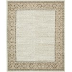 Rug Unique Loom Outdoor Botanical Ivory Rectangular 8' 0 x 10' 0