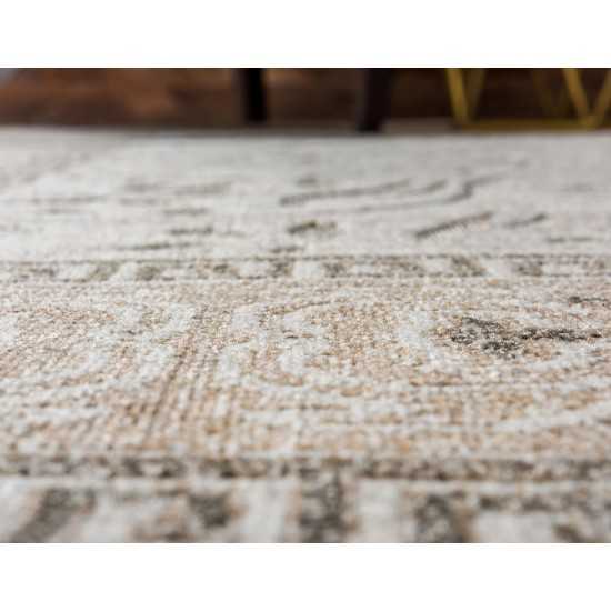 Rug Unique Loom Outdoor Botanical Ivory Rectangular 8' 0 x 10' 0