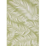 Rug Unique Loom Outdoor Botanical Green Rectangular 7' 0 x 10' 0