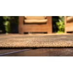 Rug Unique Loom Outdoor Botanical Brown Rectangular 7' 0 x 10' 0