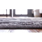 Rug Unique Loom Outdoor Botanical Beige/Dark Brown Rectangular 7' 0 x 10' 0