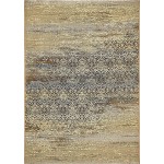 Rug Unique Loom Outdoor Botanical Beige Rectangular 4' 0 x 6' 0