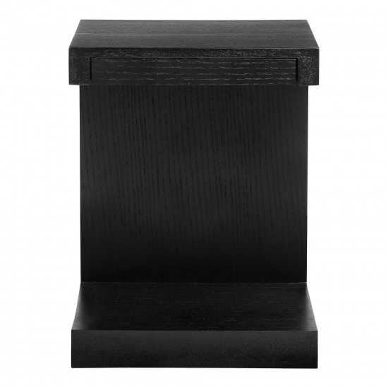 ZIO SIDETABLE BLACK OAK