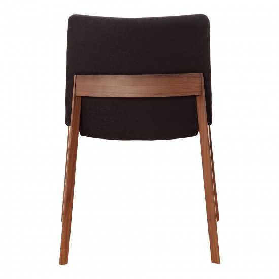 DECO DINING CHAIR BLACK-M2