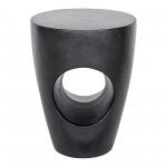 AYLARD OUTDOOR STOOL BLACK