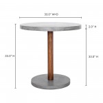 HAGAN OUTDOOR COUNTER HEIGHT TABLE