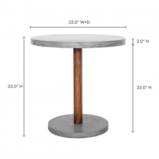 HAGAN OUTDOOR COUNTER HEIGHT TABLE