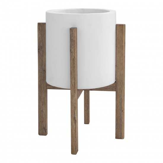 EVEREST ROUND PLANTER SMALL