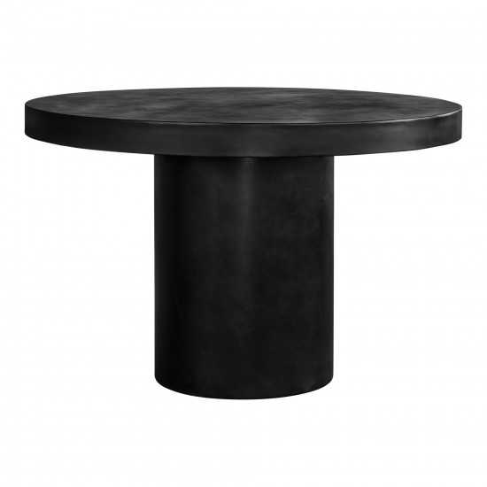 CASSIUS OUTDOOR DINING TABLE BLACK