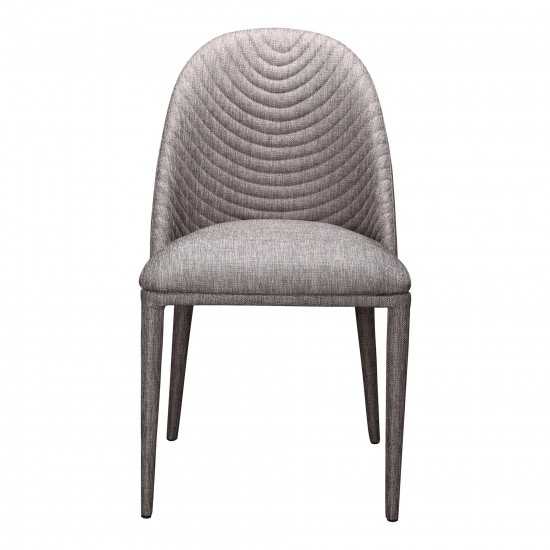 LIBBY DINING CHAIR GREY-M2