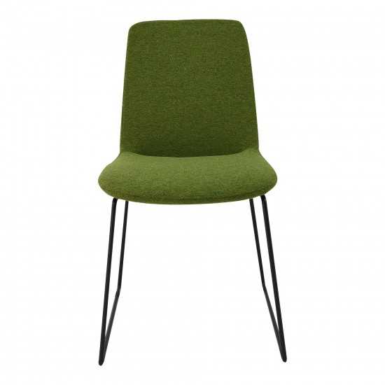 RUTH DINING CHAIR GREEN-M2