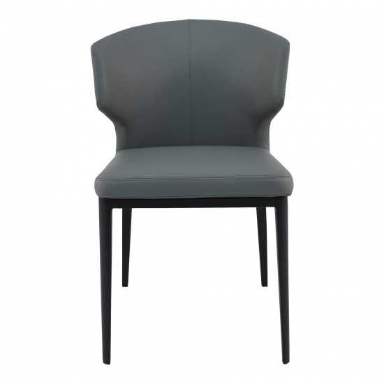 DELANEY SIDE CHAIR GREY-M2