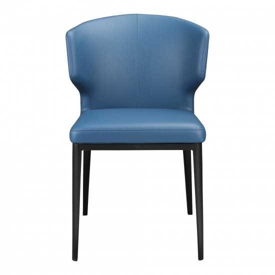 DELANEY SIDE CHAIR STEEL BLUE-M2