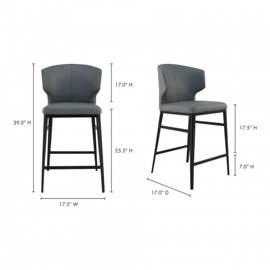 DELANEY COUNTER STOOL GREY