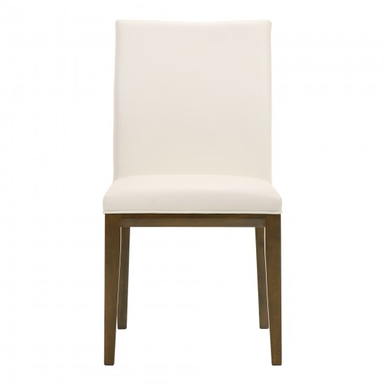 FRANKIE DINING CHAIR WHITE-M2