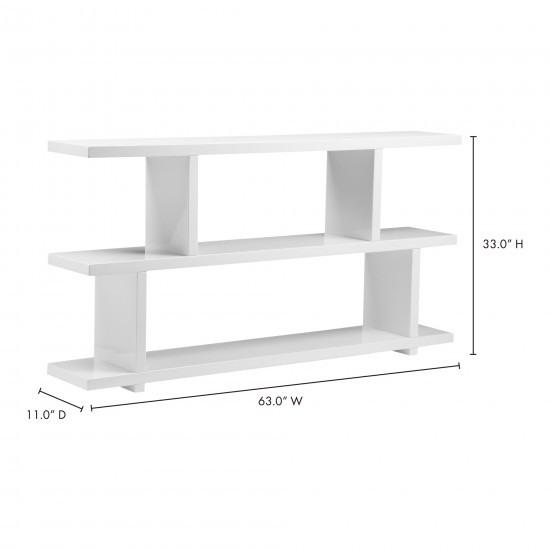 MIRI SHELF SMALL WHITE