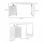 MARTOS DESK WHITE