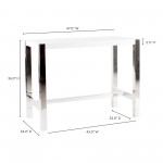 RIVA COUNTERTABLE WHITE