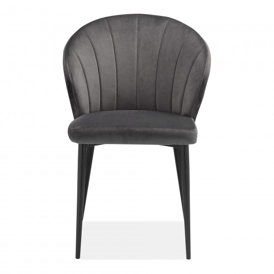 MAGS DINING CHAIR DARK GREY-M2