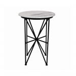 QUADRANT MARBLE ACCENT TABLE