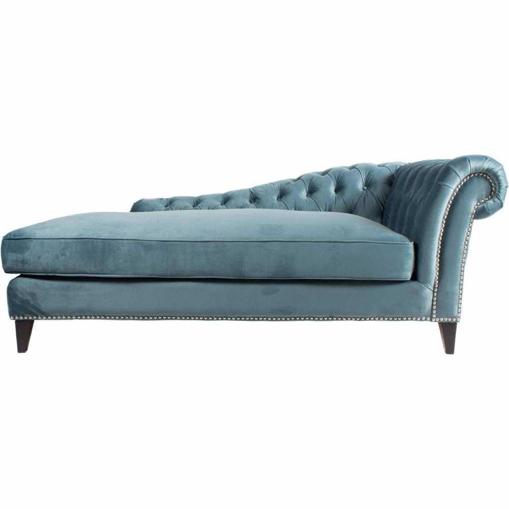BIBIANO CHAISE VELVET BLUE BIBIANO CHAISE VELVET BLUE