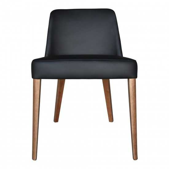 OUTLAW DINING CHAIR BLACK-M2