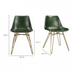 OMNI DINING CHAIR GREEN-M2