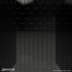 QWALL-VS 32-36 in. W x 41-1/2 in. D x 76 in. H Acrylic Backwall Kit in Black
