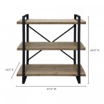 LEX 3 LEVEL SHELF NATURAL