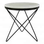 HALEY SIDE TABLE BLACK BASE