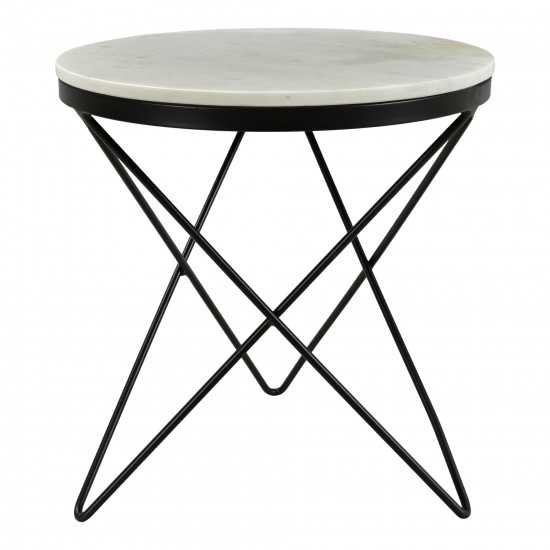 HALEY SIDE TABLE BLACK BASE