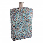 AZUL MOSAIC VASE TALL