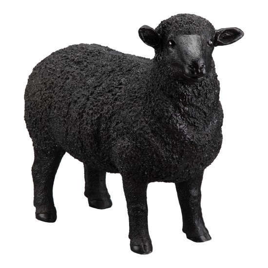 DOLLY SHEEP STATUE BLACK