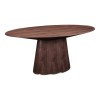 OTAGO OVAL DINING TABLE WALNUT