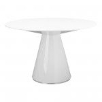 OTAGO DINING TABLE ROUND WHITE